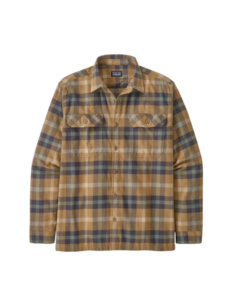 Camicia L/S Midweight Fjord Flannel Uomo Forage: Mojave Khaki