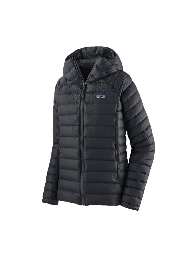 Giacca Down Sweater Hoody Donna Black