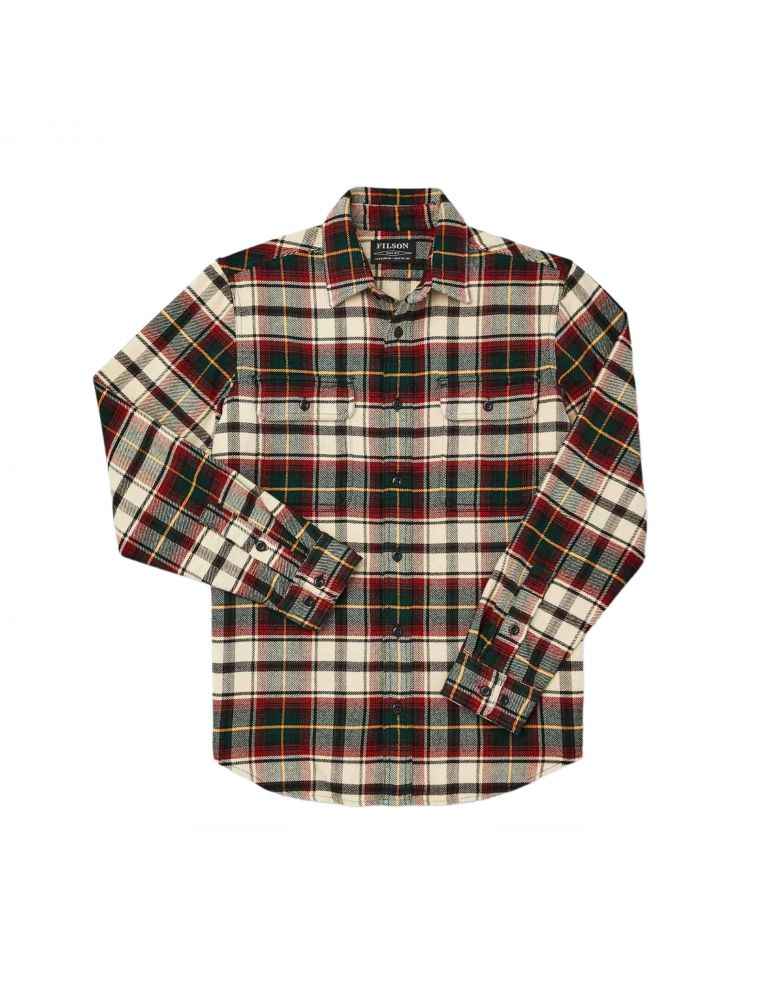 Camicia Vintage Flannel Work Uomo Sand/Ironwood Plai