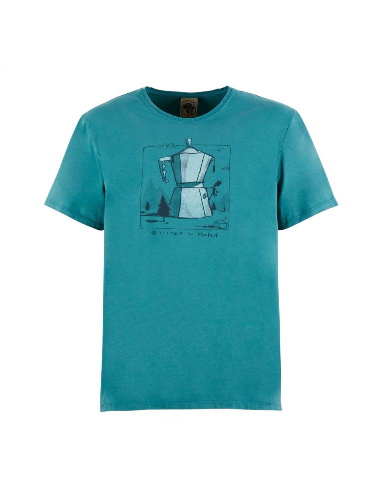 T-shirt Moka Uomo Green lake