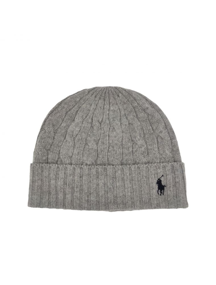 Cappello Classic Cable Uomo Light Grey