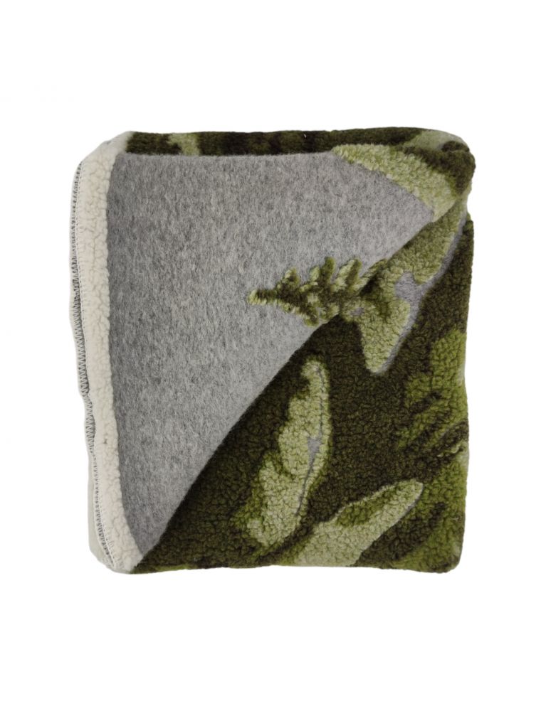 Coperta Pineta Grigio/Verde