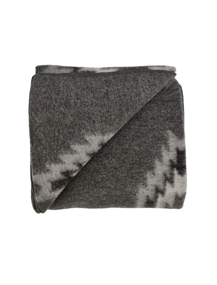 Coperta Comanche Rombi Grigio
