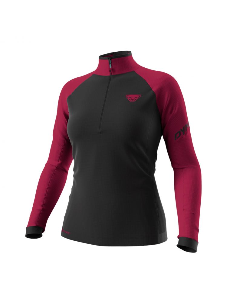 Maglia Speed Polartec 1/2 Zip Donna Beet Red