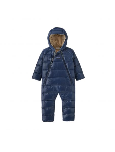 MOROP60103NENA Junior Infant Hi-Loft Down Sweater Bunting Jacket New Navy - Fabbrica Ski Sises Biella