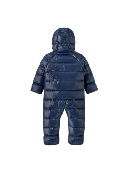 MOROP60103NENA Junior Infant Hi-Loft Down Sweater Bunting Jacket New Navy - Fabbrica Ski Sises Biella