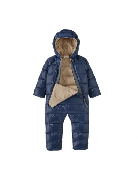 MOROP60103NENA Junior Infant Hi-Loft Down Sweater Bunting Jacket New Navy - Fabbrica Ski Sises Biella