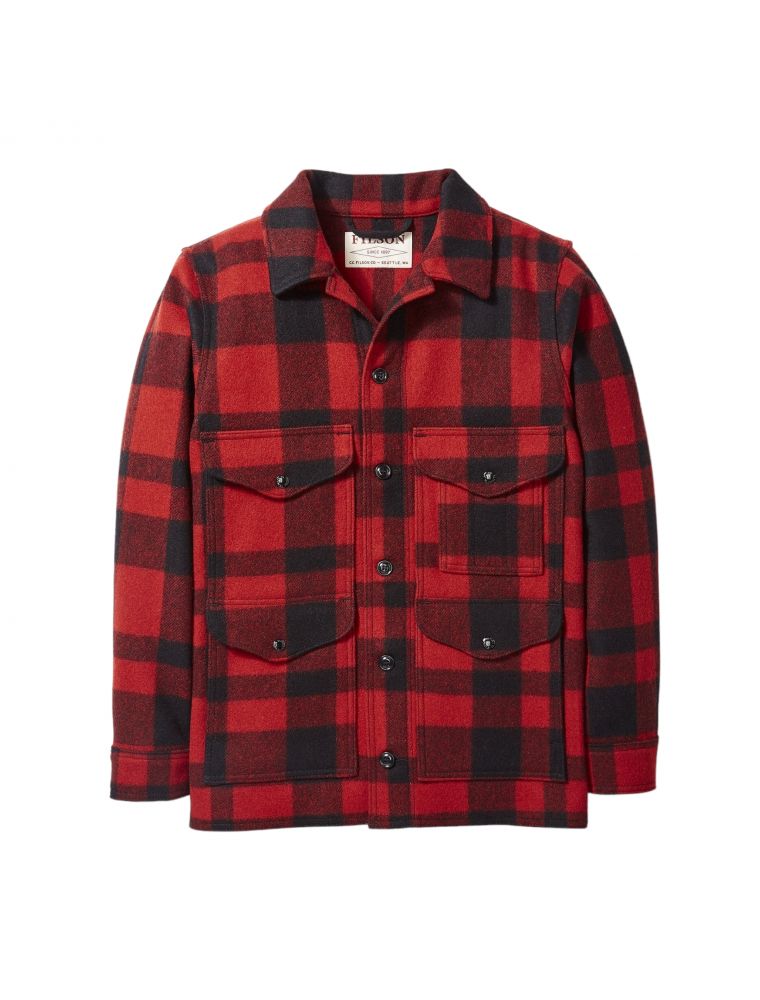 Giacca Mackinaw Cruiser Uomo Red/Black