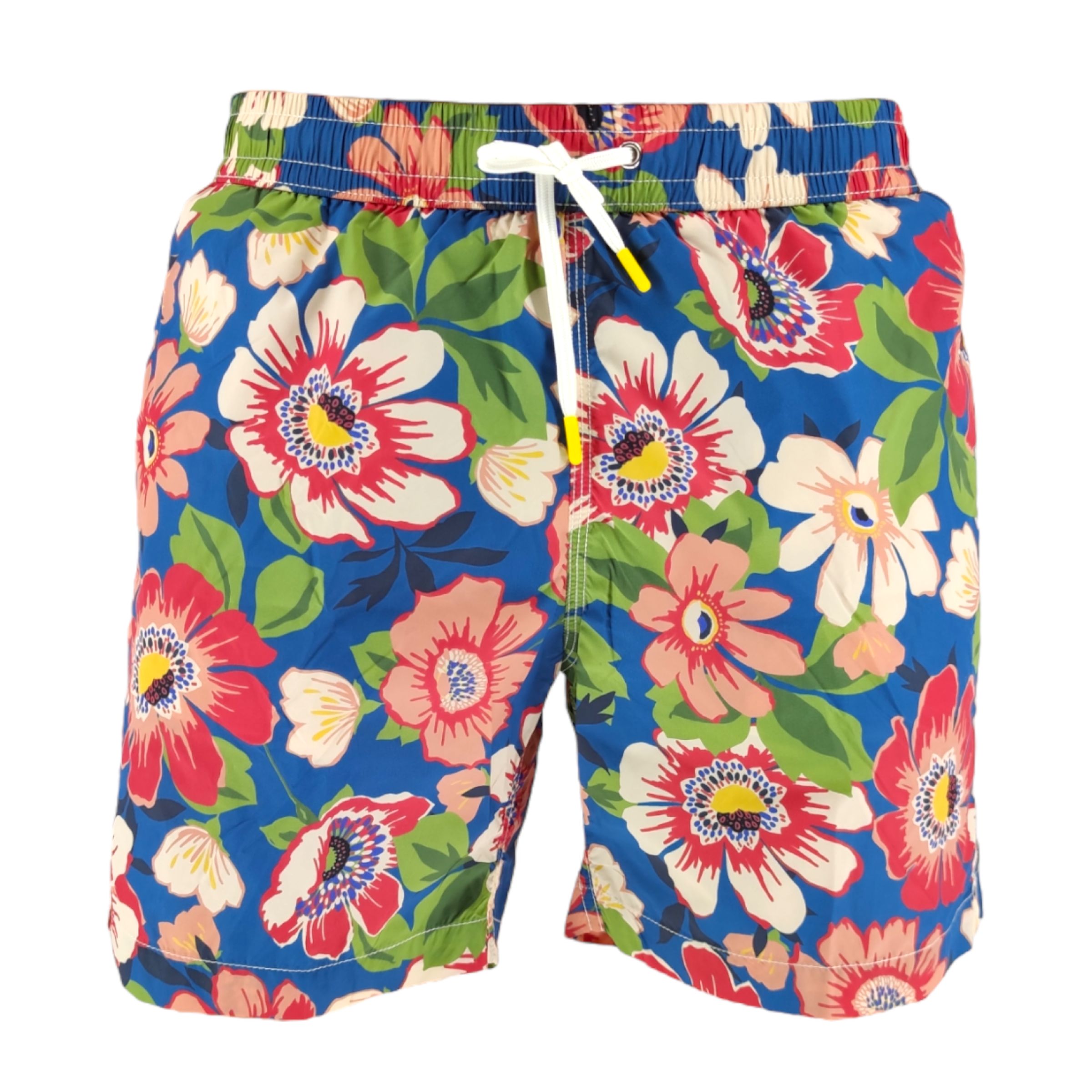 HARTFORD Costume Swim Uomo Indigo Blue Flowers Print