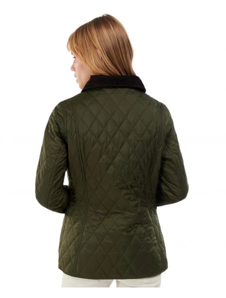 BARBLQU0475LQUOL91 Frau Annandale Jacke Olive - Fabbrica Ski Sises Biella