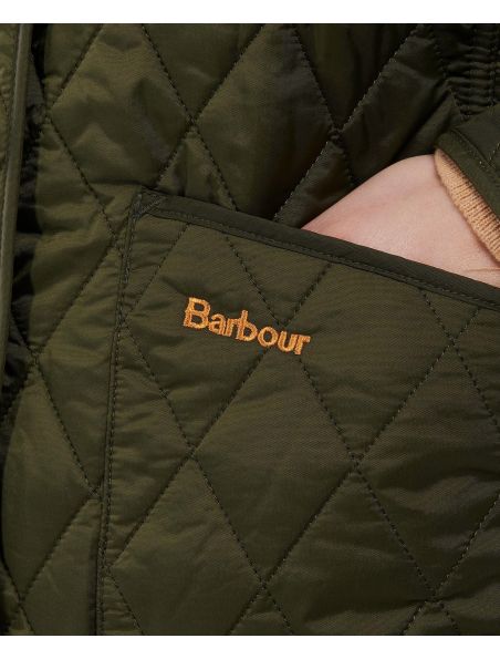 BARBLQU0475LQUOL91 Frau Annandale Jacke Olive - Fabbrica Ski Sises Biella