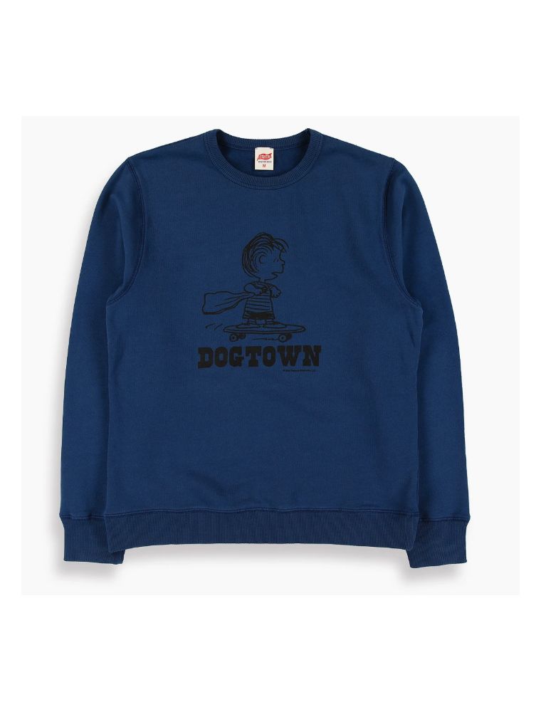 TSPT1223G Dog Town Sweater - Blue - Fabbrica Ski Sises Biella TSPT1223G Dog Town Sweater - Blue - Fabbrica Ski Sises Biella