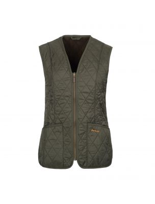 BARBLLI0003LLIOL71 Women's Betty Vest Dark Olive - Fabbrica Ski Sises Biella