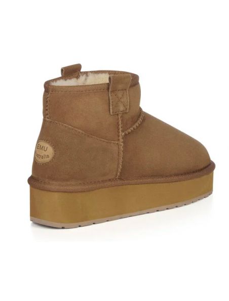 EMUW13073CHS Bottes Foy Flatform Micro Femme Chestnut - Fabbrica Ski Sises Biella