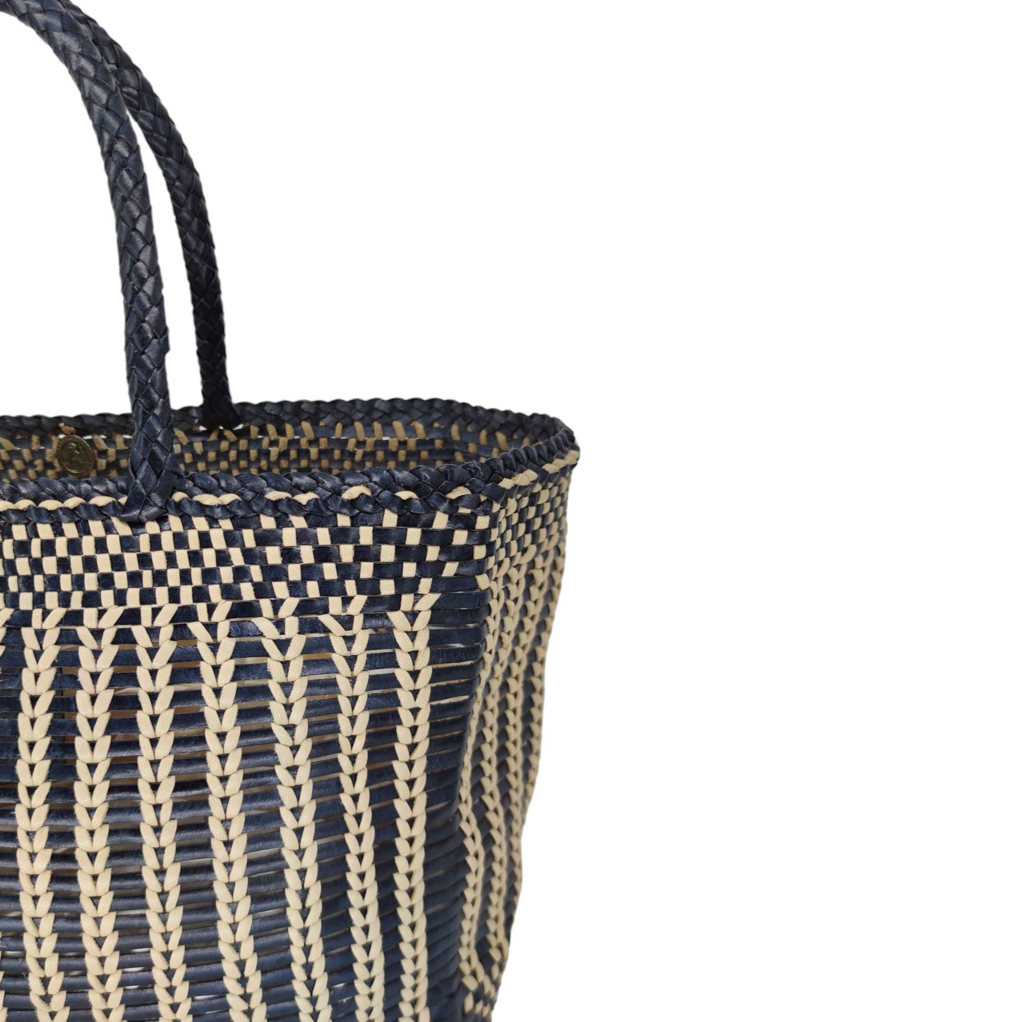 DRAGON - Women's Bali Basket Big Bag Marine/Pearl