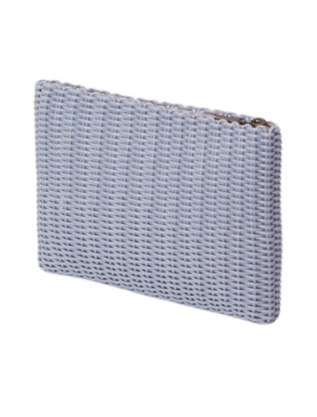 PALOCLBA35S Frau Clutch Small Tasche Blue Lilac - Fabbrica Ski Sises Biella