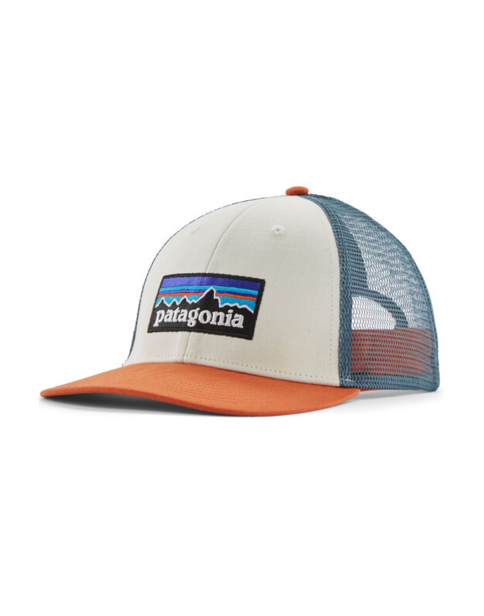 MOROP38283WHRL Gorra Trucker P-6 Logo Lopro Trucker White/Redtail Rust - Fabbrica Ski Sises Biella