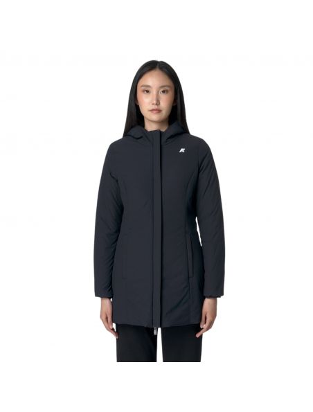 KWAY Giacca Denise Warm Reversible Donna Black/Blue Depht - Fabbrica Ski Sises Biella