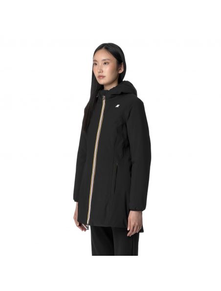 KWAY Giacca Denise Warm Reversible Donna Black/Blue Depht - Fabbrica Ski Sises Biella