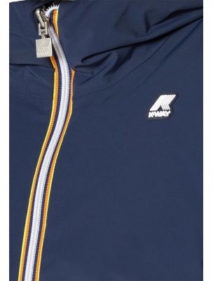 KWAYK6128VWAG5 Mann Jack Warm Reversible Jacke Blue Depth/Green Blackish - Fabbrica Ski Sises Biella