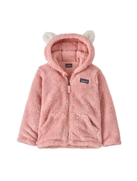 MOROP61155MAPI Mädchen Baby Furry Friends Hoody Pullover Mallow Pink - Fabbrica Ski Sises Biella
