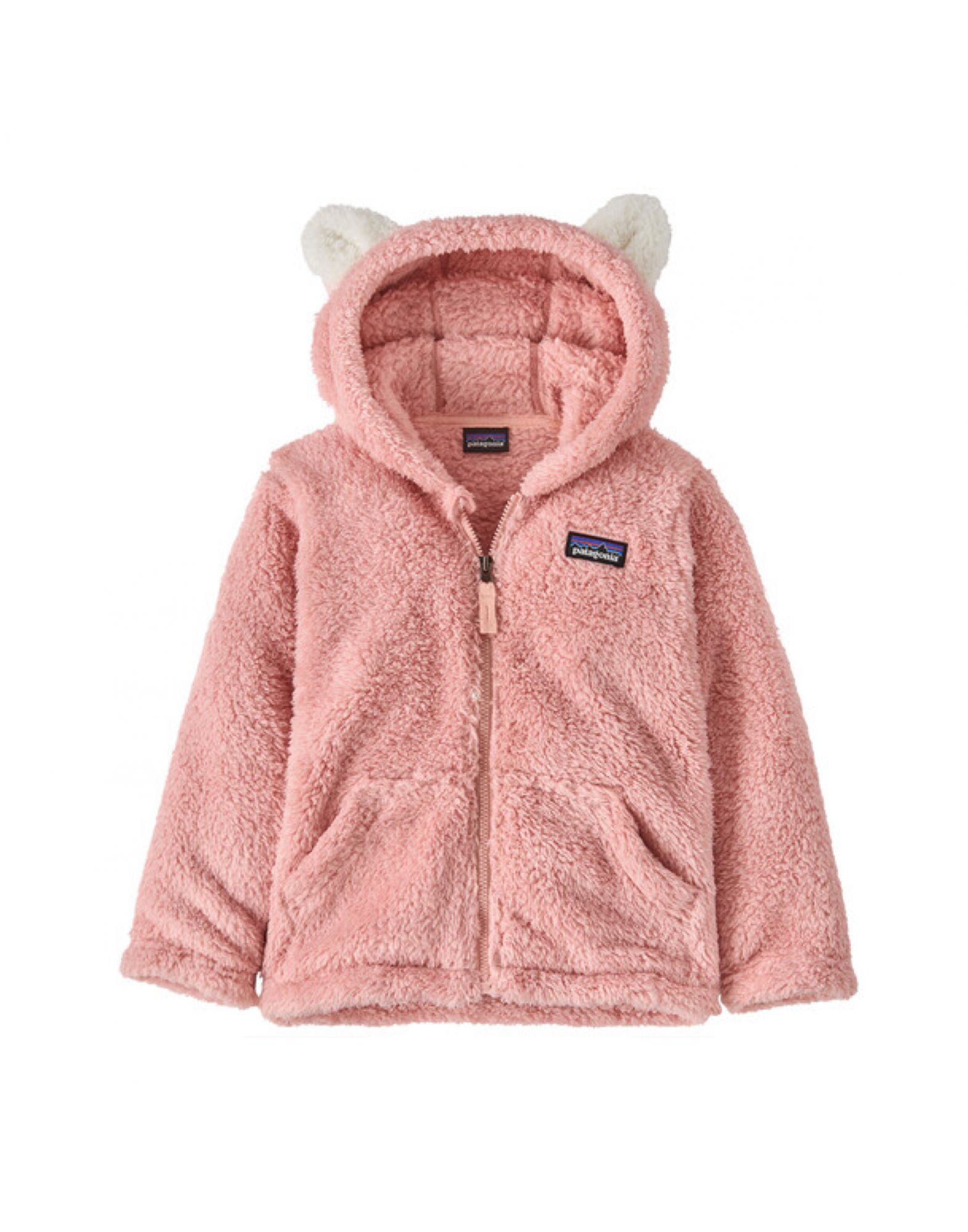 MOROP61155MAPI Mädchen Baby Furry Friends Hoody Pullover Mallow Pink - Fabbrica Ski Sises Biella