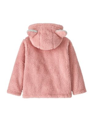 MOROP61155MAPI Mädchen Baby Furry Friends Hoody Pullover Mallow Pink - Fabbrica Ski Sises Biella