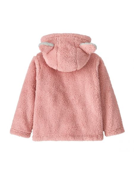 MOROP61155MAPI Mädchen Baby Furry Friends Hoody Pullover Mallow Pink - Fabbrica Ski Sises Biella