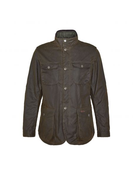 BARBMWX0700MWXOL51 Men's Ogston Jacket Olive - Fabbrica Ski Sises Biella