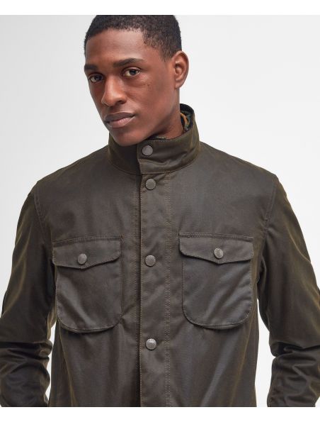 BARBMWX0700MWXOL51 Men's Ogston Jacket Olive - Fabbrica Ski Sises Biella