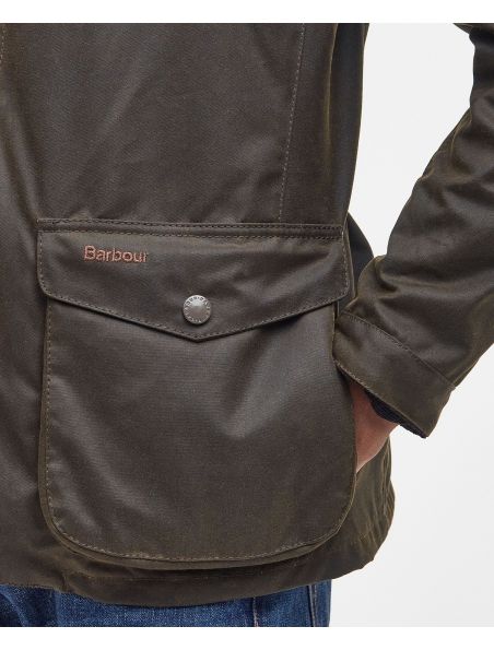 BARBMWX0700MWXOL51 Men's Ogston Jacket Olive - Fabbrica Ski Sises Biella