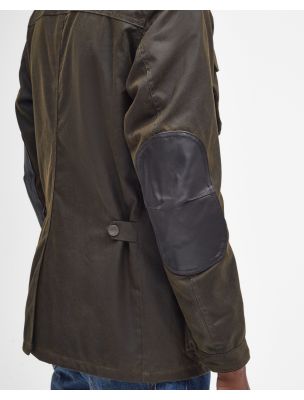 BARBMWX0700MWXOL51 Mann Ogston Jacke Olive - Fabbrica Ski Sises Biella