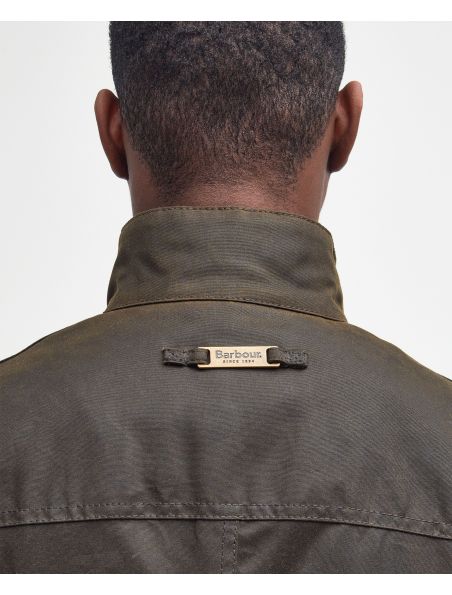 BARBMWX0700MWXOL51 Men's Ogston Jacket Olive - Fabbrica Ski Sises Biella