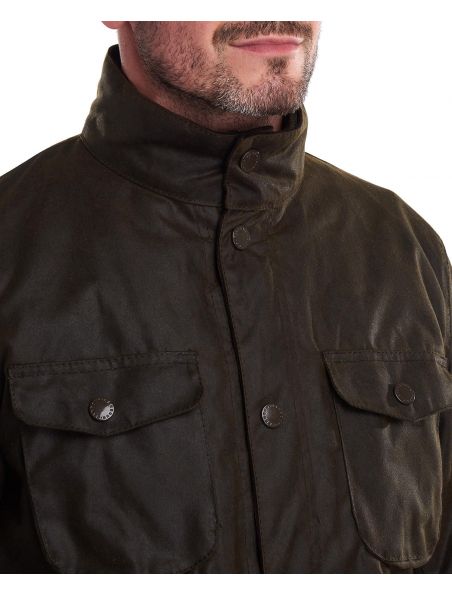 BARBMWX0700MWXOL51 Men's Ogston Jacket Olive - Fabbrica Ski Sises Biella
