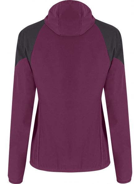 MONTMJAR81W14354 Chaqueta Rise Hooded Mujer Vinaccia/Melon - Fabbrica Ski Sises Biella