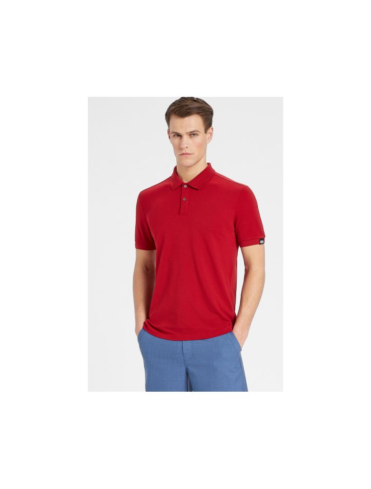 Polo S/S Ocean Uomo Rosso