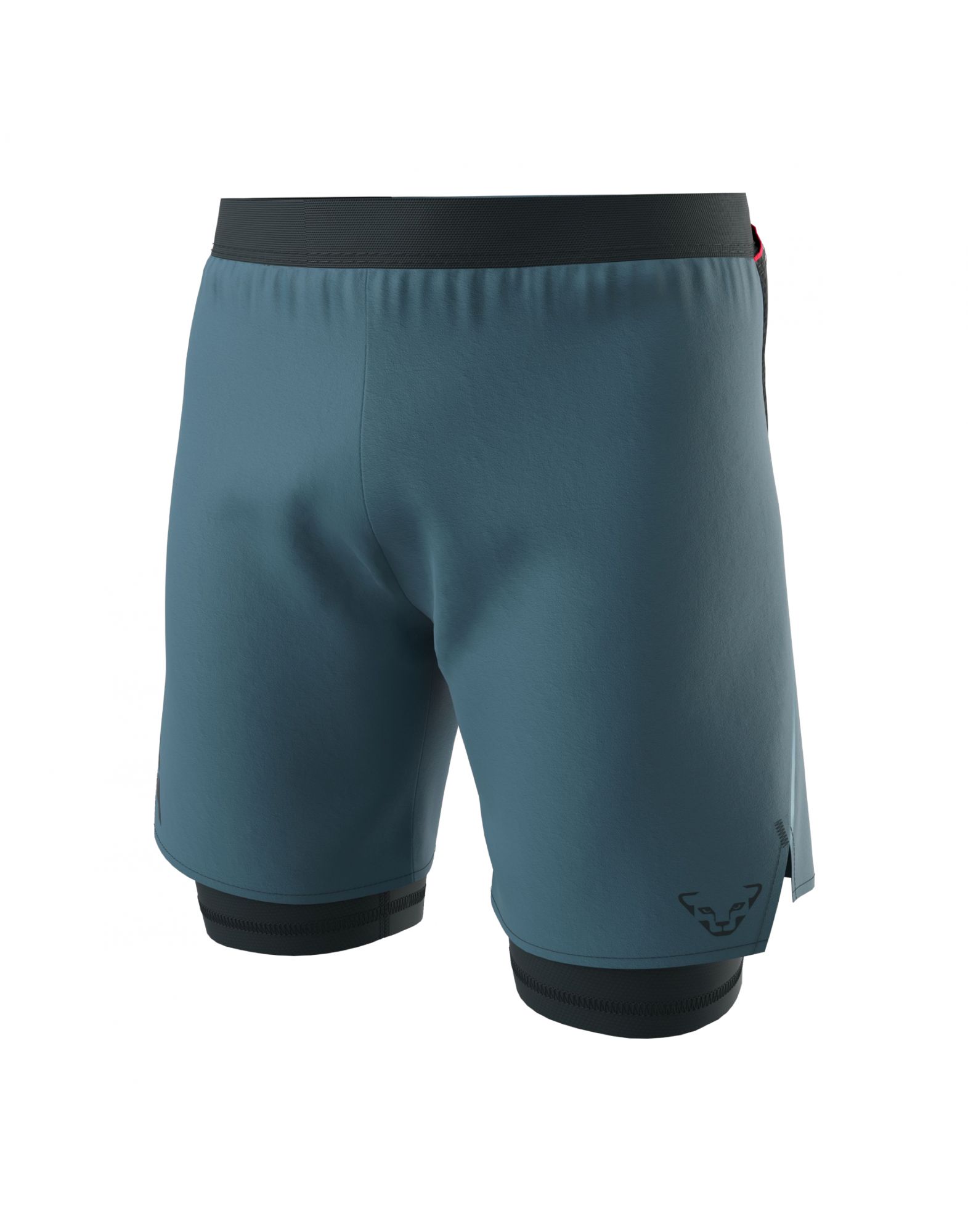 DYNA716428161 Mann Alpine Pro 2in1 Kurze Hose Mallard Blue - Fabbrica Ski Sises Biella
