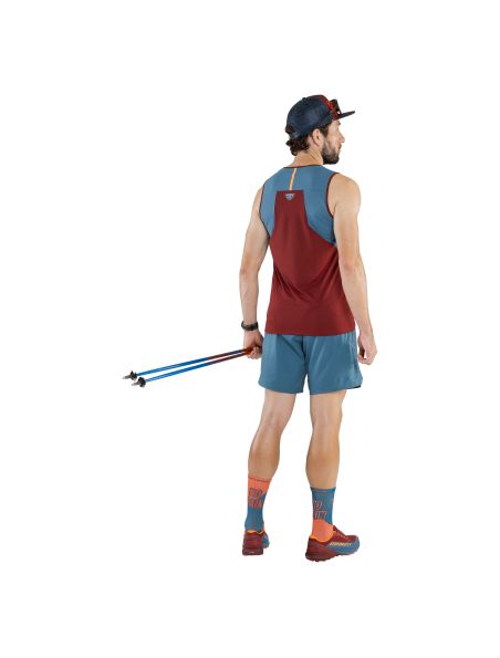 DYNA716428161 Mann Alpine Pro 2in1 Kurze Hose Mallard Blue - Fabbrica Ski Sises Biella