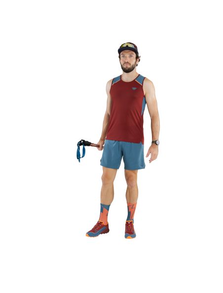 DYNA716428161 Mann Alpine Pro 2in1 Kurze Hose Mallard Blue - Fabbrica Ski Sises Biella