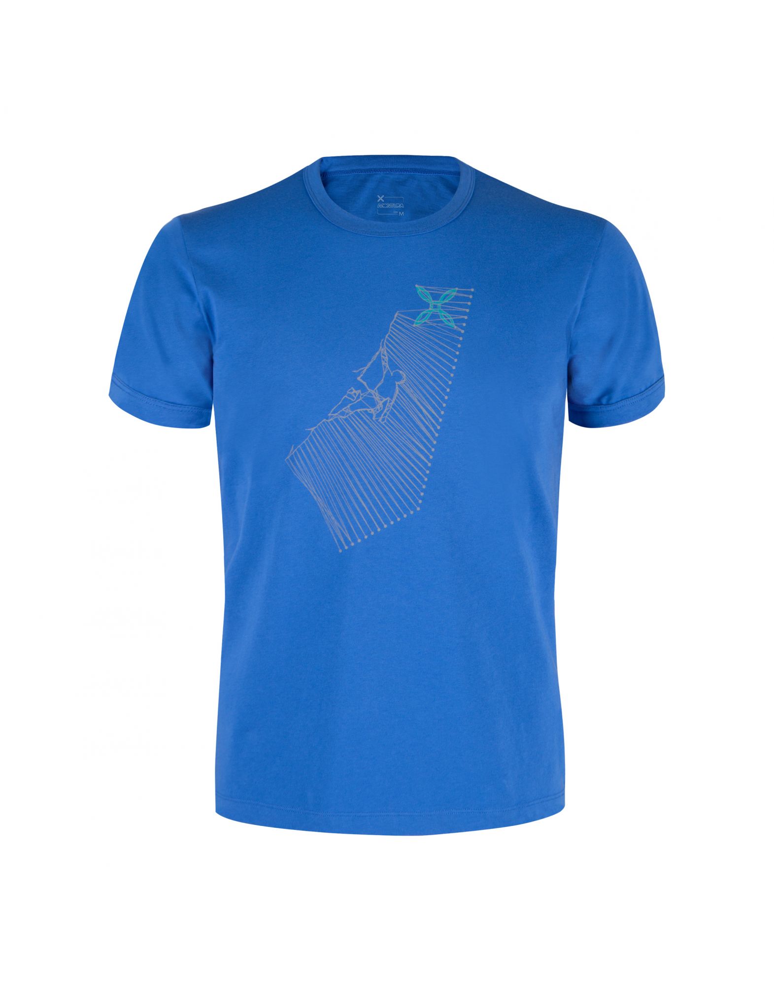 MONTURA T-shirt Wire Uomo Blue - Fabbrica Ski Sises Biella