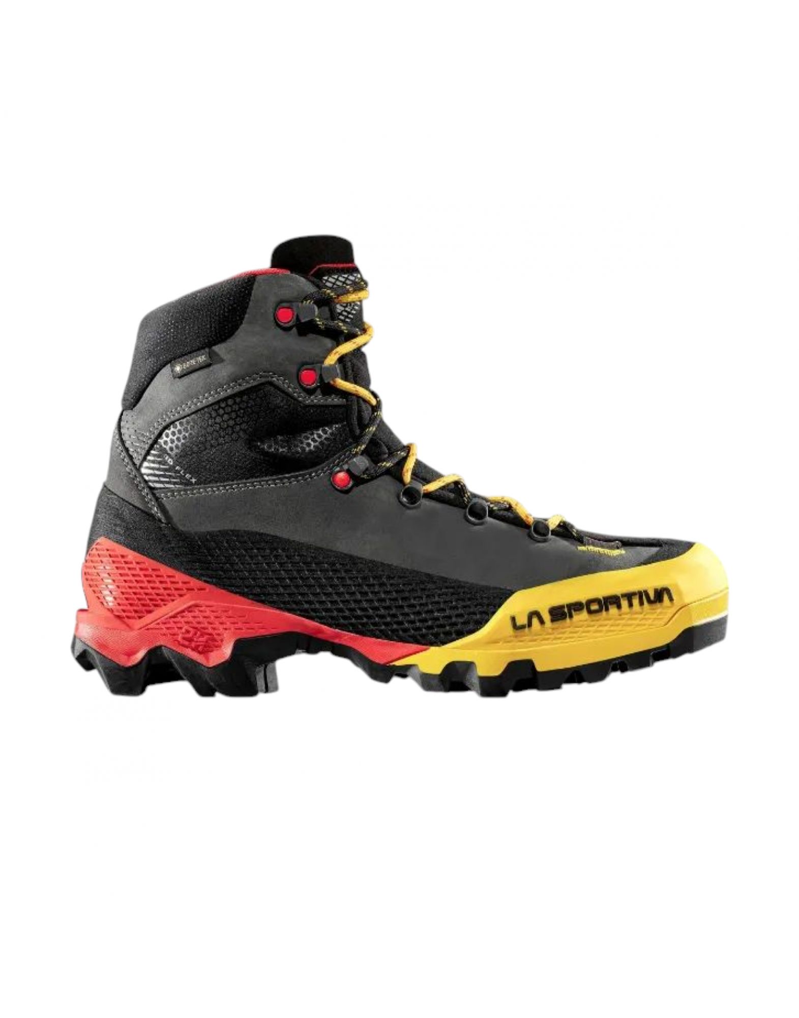 LASPZFMS096K00Y00 Mann Aequilibrium LT GTX Stiefel Black/Yellow - Fabbrica Ski Sises Biella