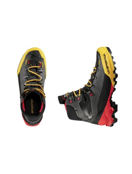 LASPZFMS096K00Y00 Mann Aequilibrium LT GTX Stiefel Black/Yellow - Fabbrica Ski Sises Biella